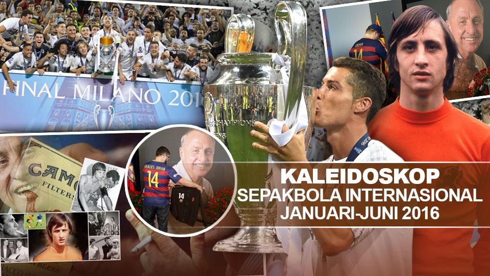 Kaleidoskop Sepakbola Internasional Januari-Juni 2016. - INDOSPORT